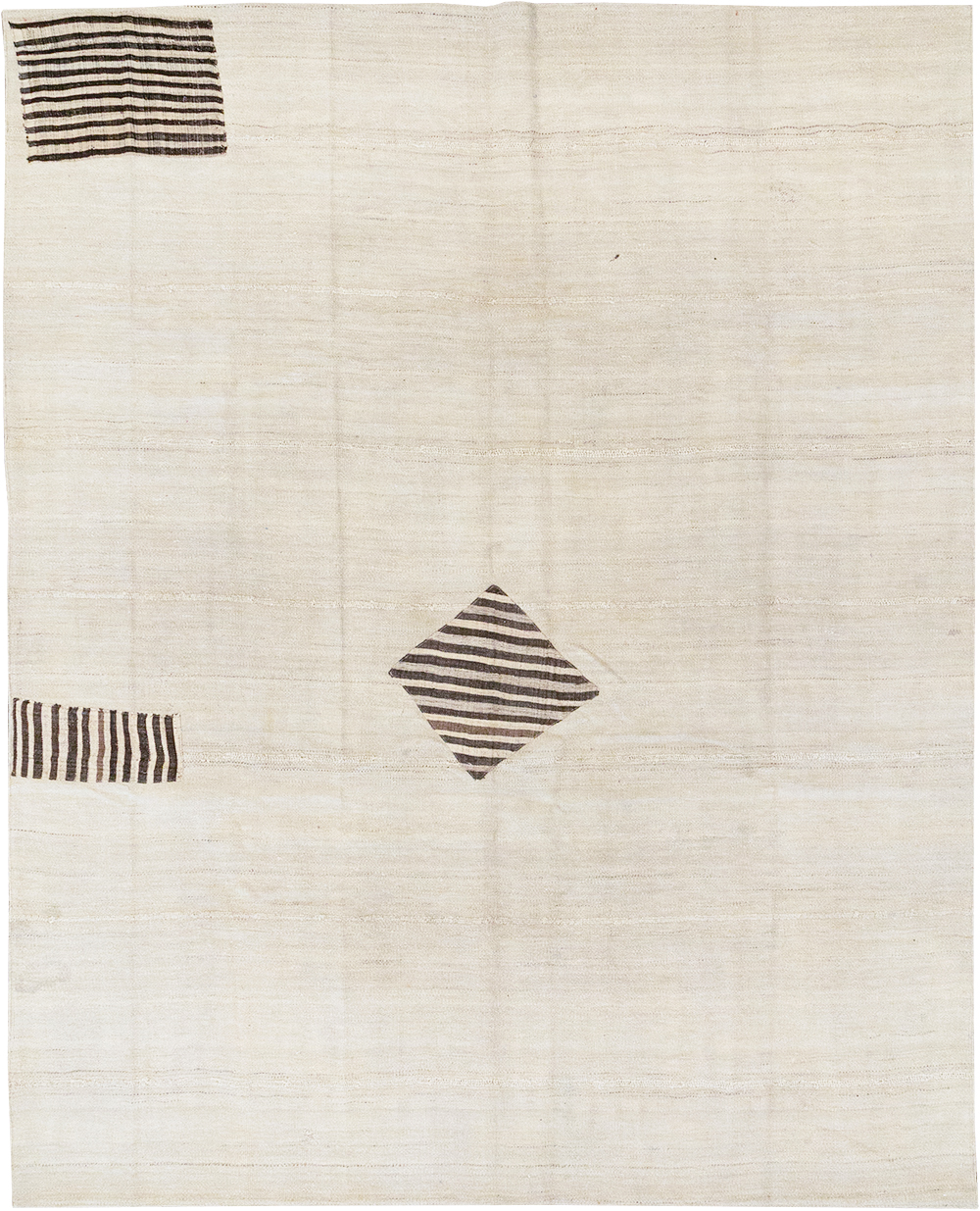 Vintage Persian Flatweave Kilim Accent Carpet, No.26758 - Galerie Shabab