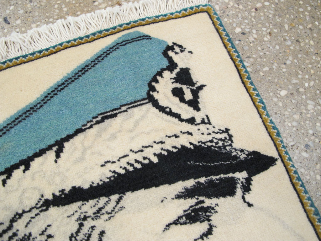 Persian Tabriz Pictorial Rug, No.26764 - Galerie Shabab