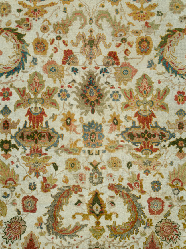 Antique Persian Sultanabad Large Carpet, No.26768 - Galerie Shabab