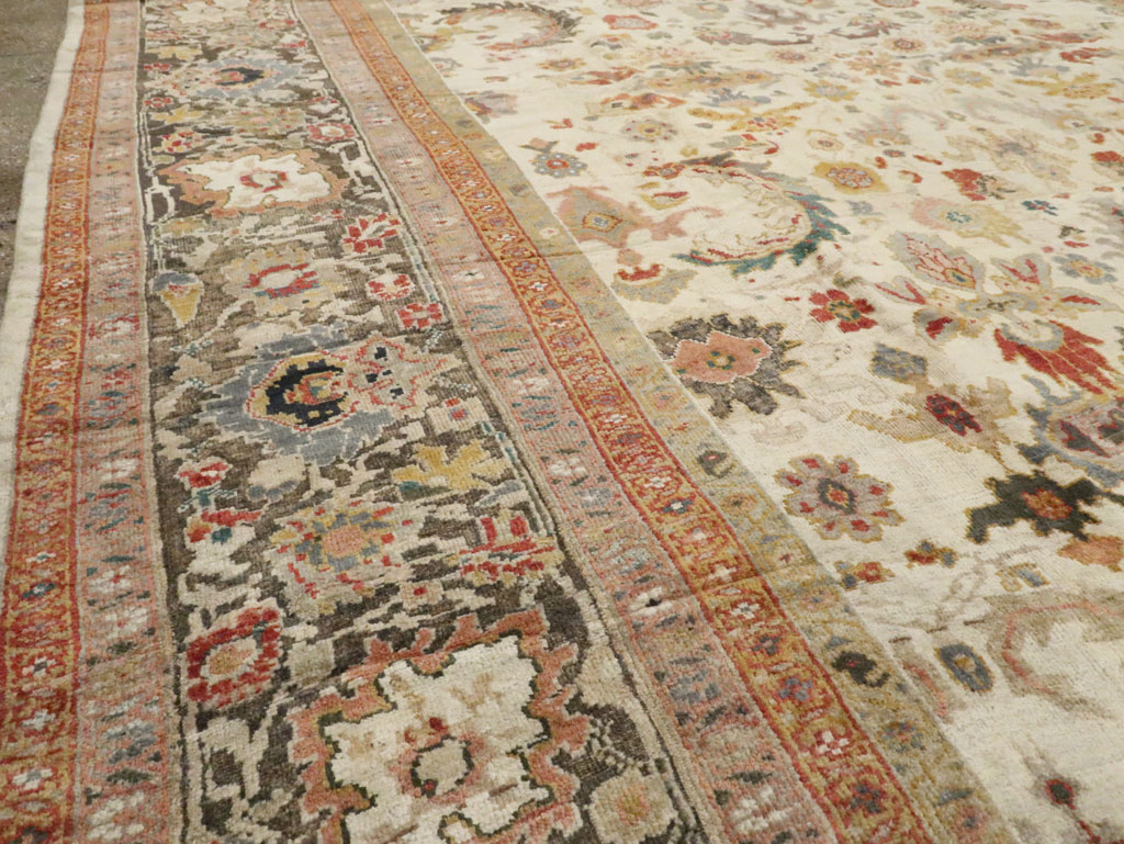 Antique Persian Sultanabad Large Carpet, No.26768 - Galerie Shabab