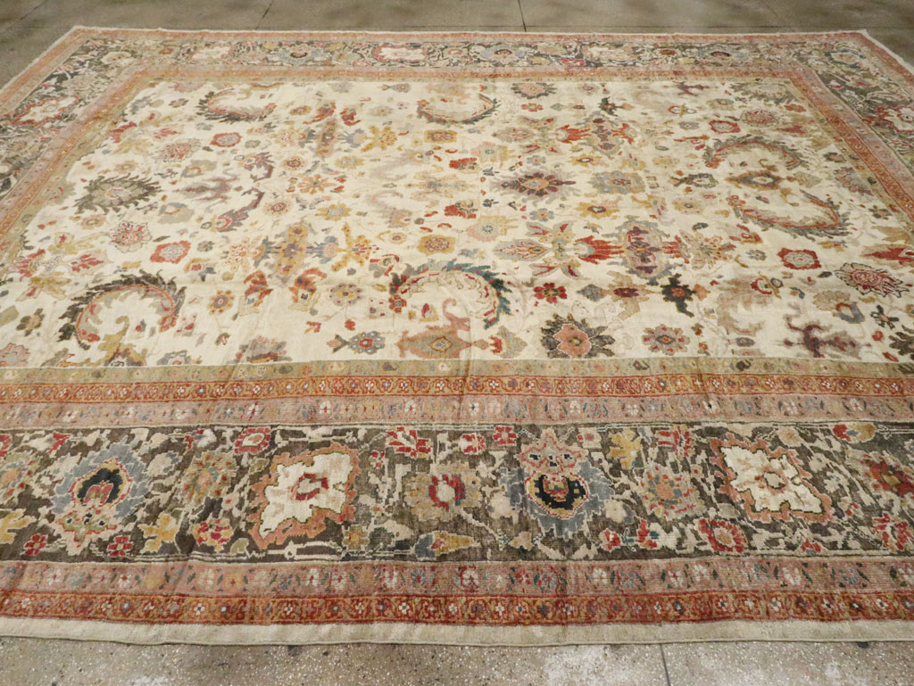 Antique Persian Sultanabad Large Carpet, No.26768 - Galerie Shabab