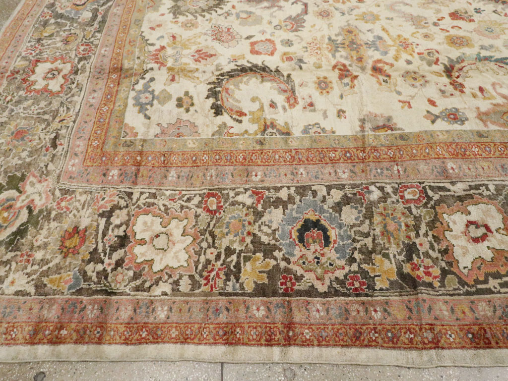 Antique Persian Sultanabad Large Carpet, No.26768 - Galerie Shabab