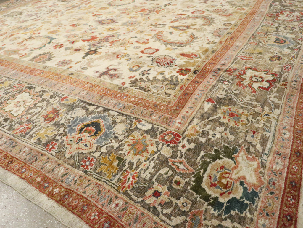 Antique Persian Sultanabad Large Carpet, No.26768 - Galerie Shabab