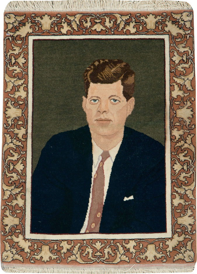 Vintage Pictorial Tabriz Rug, No.26775 - Galerie Shabab