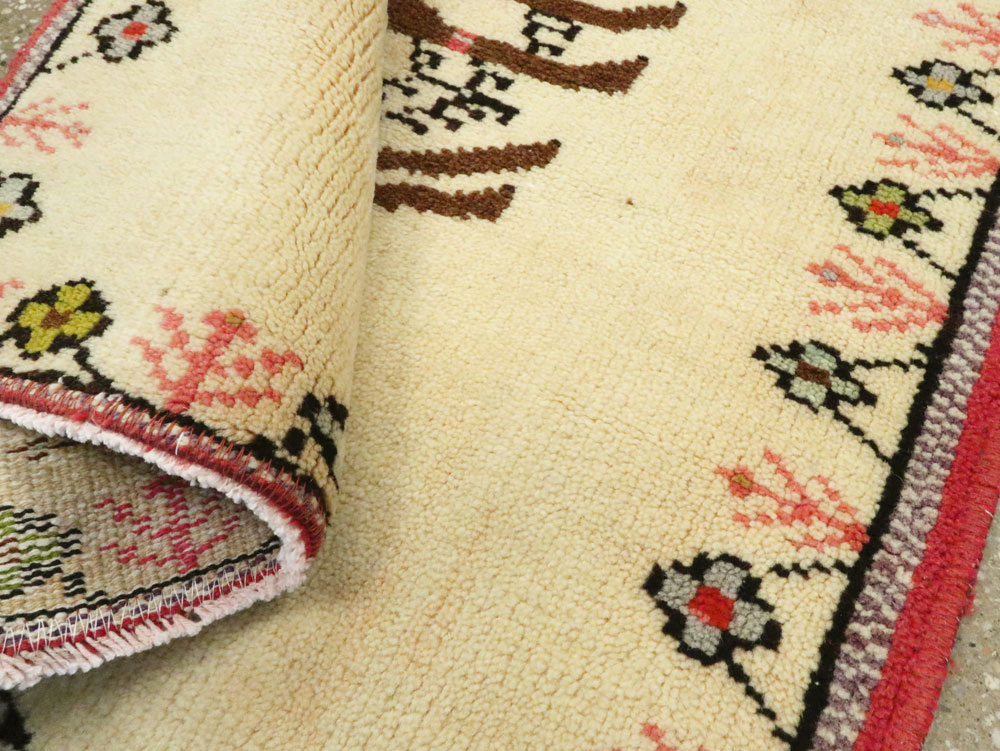 Vintage Persian Baluch Pictorial Rug, No.26776 - Galerie Shabab