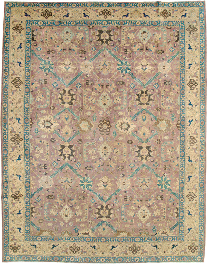 Antique Persian Tabriz Carpet, No.26777 - Galerie Shabab