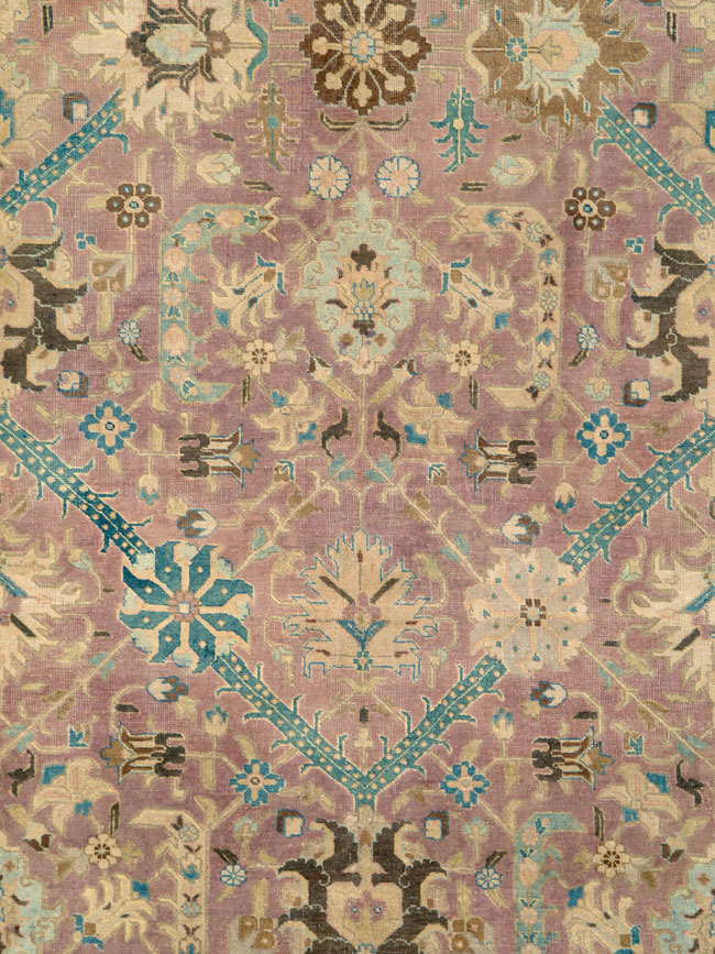 Antique Persian Tabriz Carpet, No.26777 - Galerie Shabab
