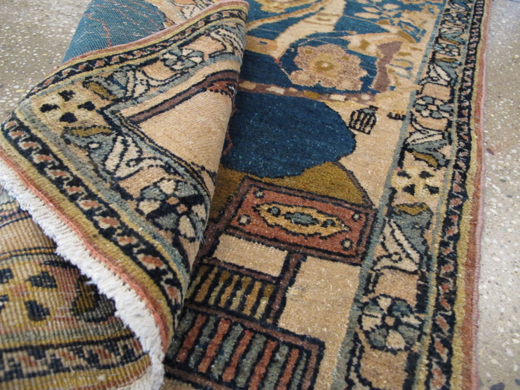 Antique Persian Tabriz Pictorial Rug, No.26782 - Galerie Shabab