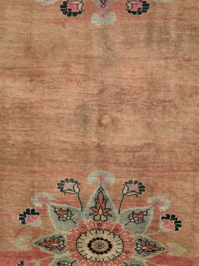 Vintage Indian Lahore Wide Gallery Runner, No.26784 - Galerie Shabab