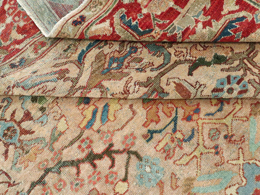 Antique Persian Mahal Carpet, No.26787 - Galerie Shabab