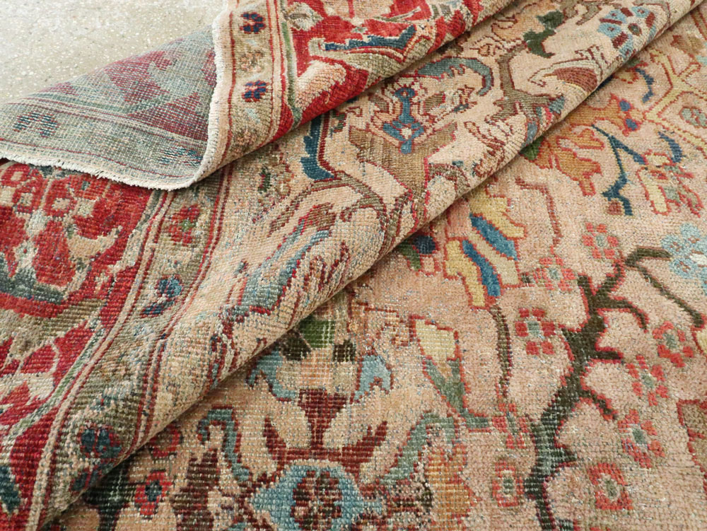 Antique Persian Mahal Carpet, No.26787 - Galerie Shabab