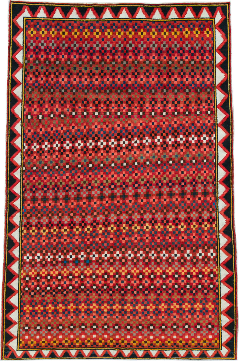 Vintage Persian Gabbeh Rug, No.26796 - Galerie Shabab