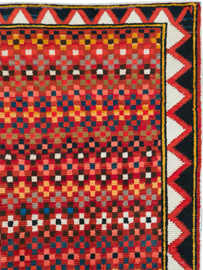 Vintage Persian Gabbeh Rug, No.26796 - Galerie Shabab