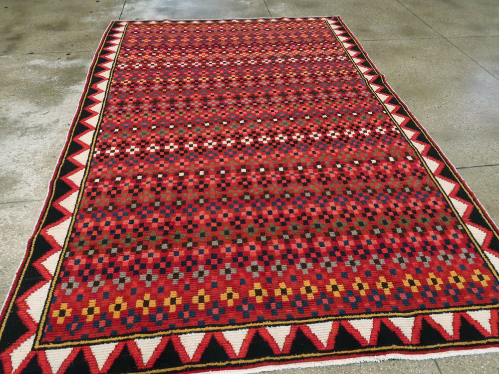 Vintage Persian Gabbeh Rug, No.26796 - Galerie Shabab