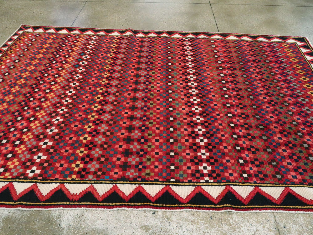 Vintage Persian Gabbeh Rug, No.26796 - Galerie Shabab