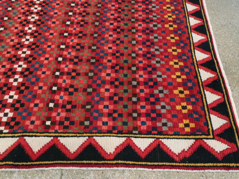 Vintage Persian Gabbeh Rug, No.26796 - Galerie Shabab