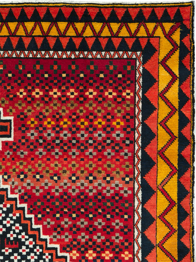 Vintage Persian Gabbeh Rug, No.26797 - Galerie Shabab