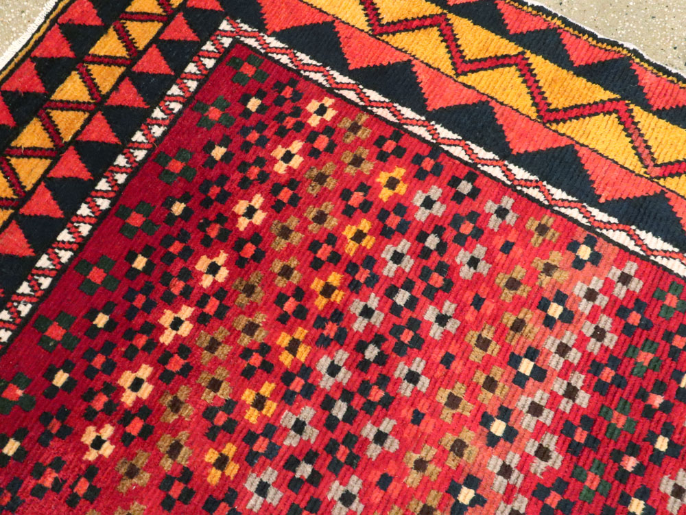 Vintage Persian Gabbeh Rug, No.26797 - Galerie Shabab