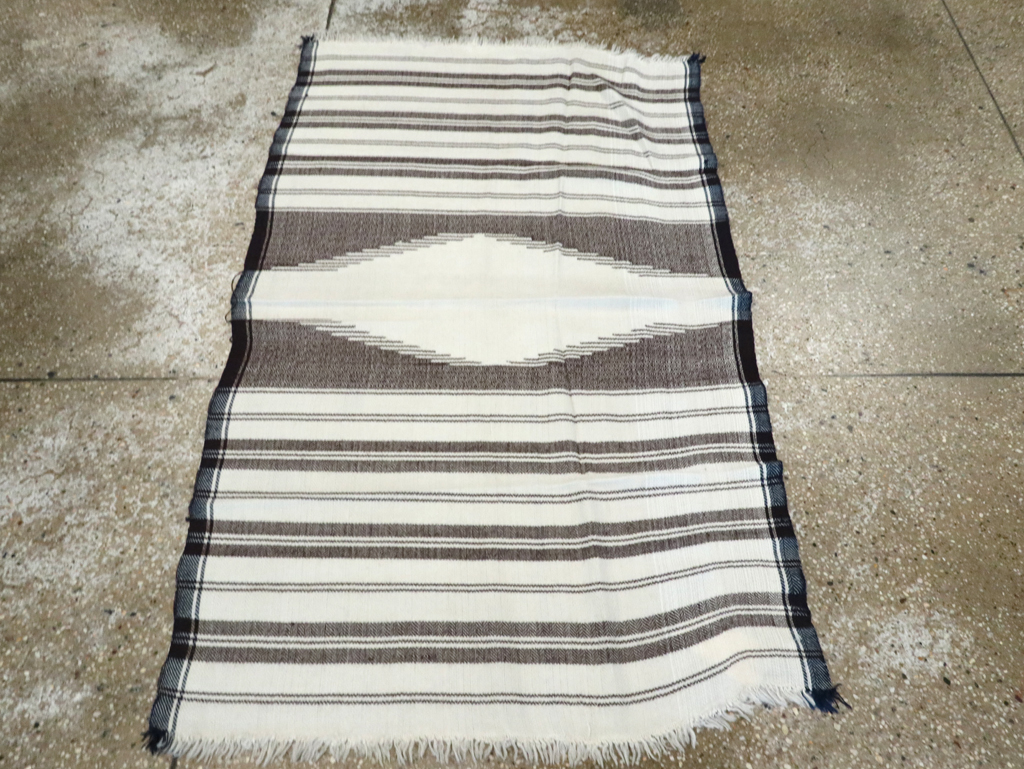 Vintage Persian Textile Flatweave, No.26802 - Galerie Shabab