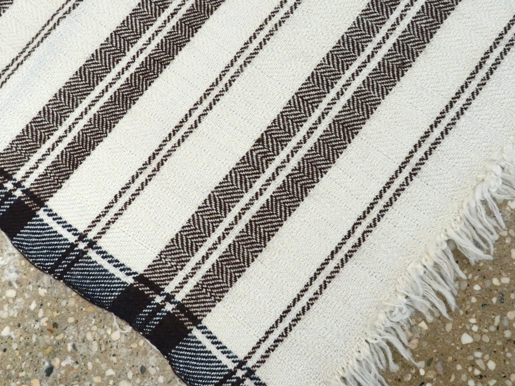 Vintage Persian Textile Flatweave, No.26802 - Galerie Shabab