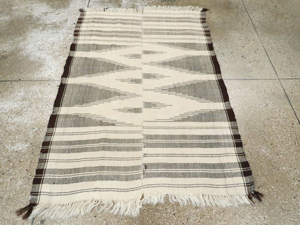 Vintage Persian Textile Flatweave, No.26804 - Galerie Shabab
