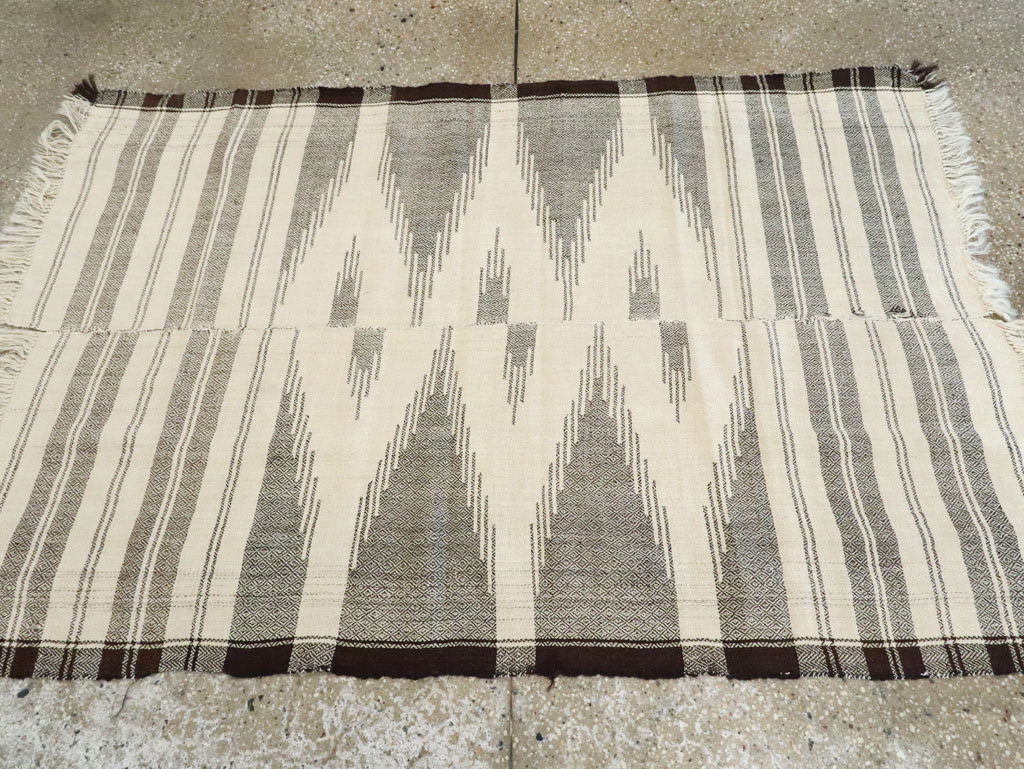 Vintage Persian Textile Flatweave, No.26804 - Galerie Shabab