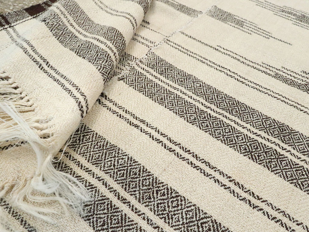 Vintage Persian Textile Flatweave, No.26804 - Galerie Shabab