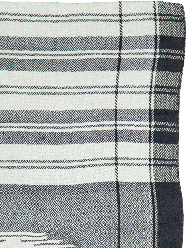 Vintage Persian Textile Flatweave, No.26807 - Galerie Shabab