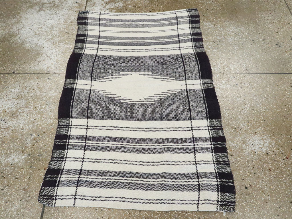 Vintage Persian Textile Flatweave, No.26807 - Galerie Shabab
