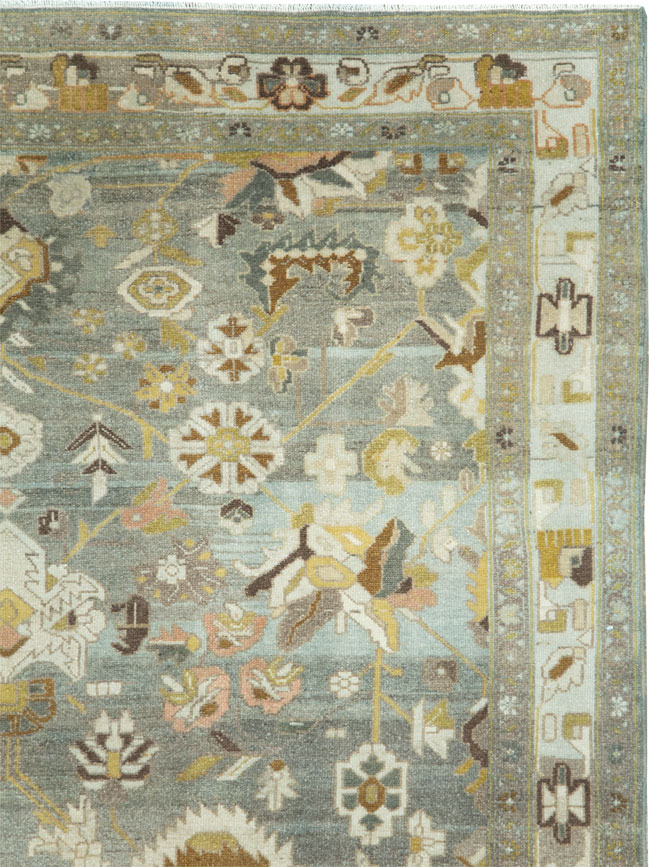 Vintage Persian Malayer Rug, No.26819 - Galerie Shabab