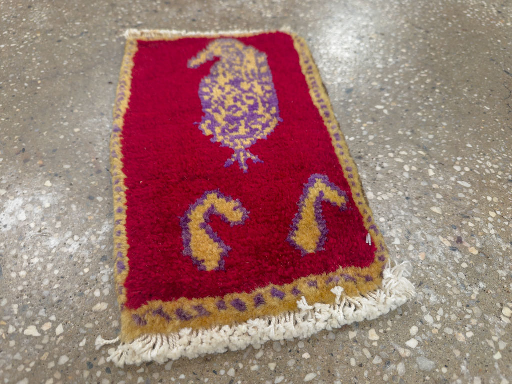 Vintage Persian Gabbeh Bag Face, No.26826 - Galerie Shabab