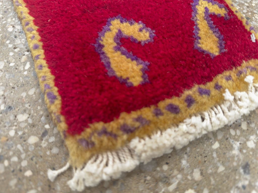 Vintage Persian Gabbeh Bag Face, No.26826 - Galerie Shabab