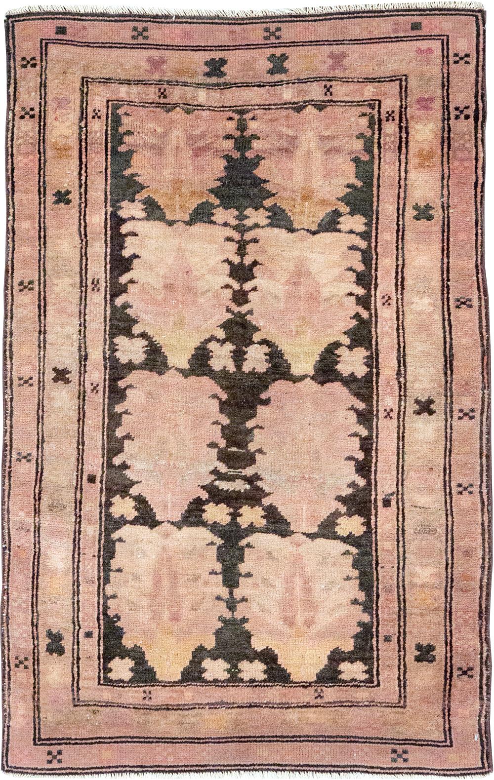 Vintage Persian Ardabil Throw Rug, No.26831 - Galerie Shabab
