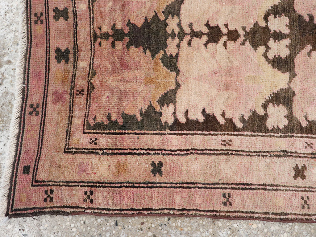 Vintage Persian Ardabil Throw Rug, No.26831 - Galerie Shabab