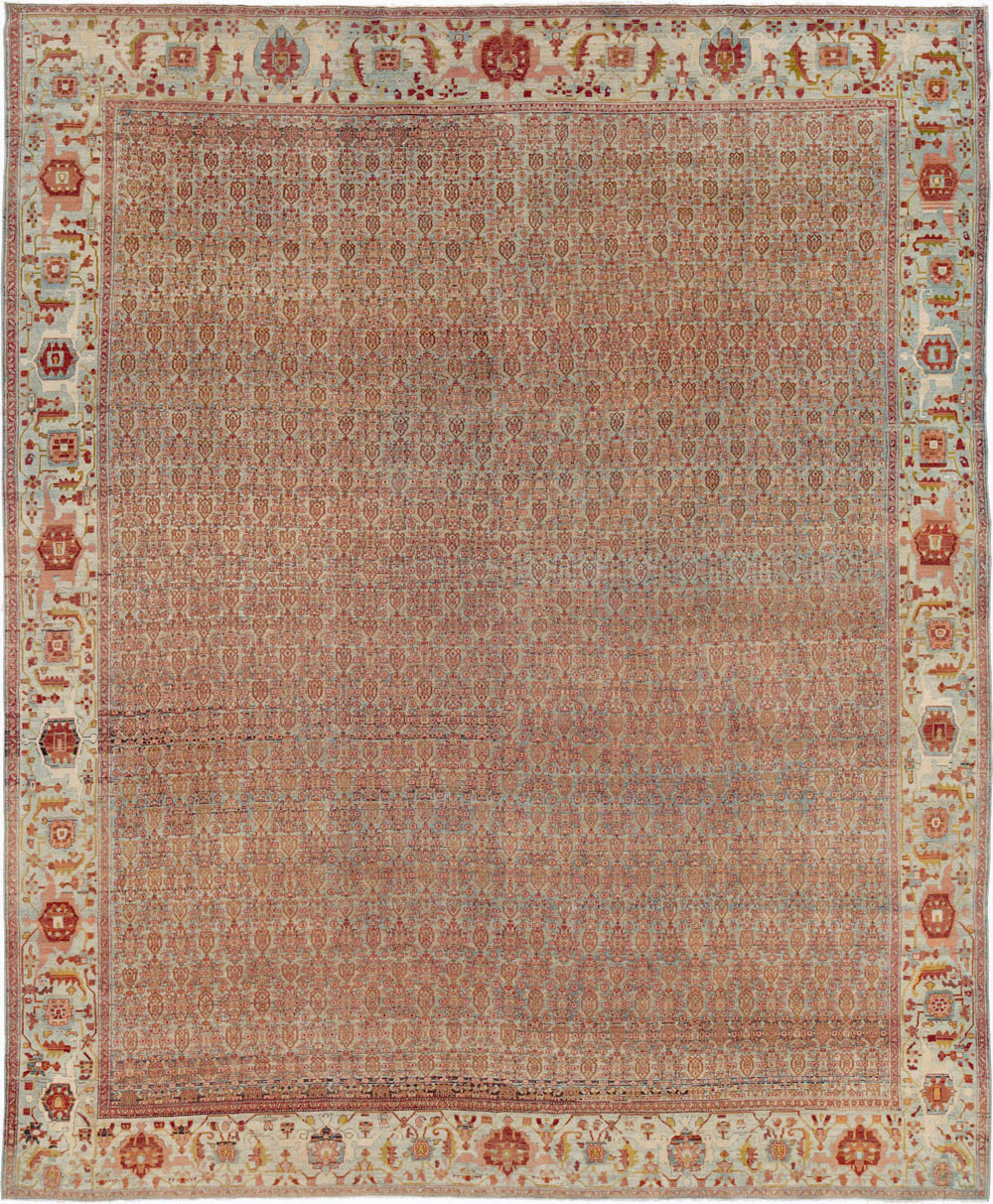 Antique Senneh Malayer Rug, No.26835 - Galerie Shabab