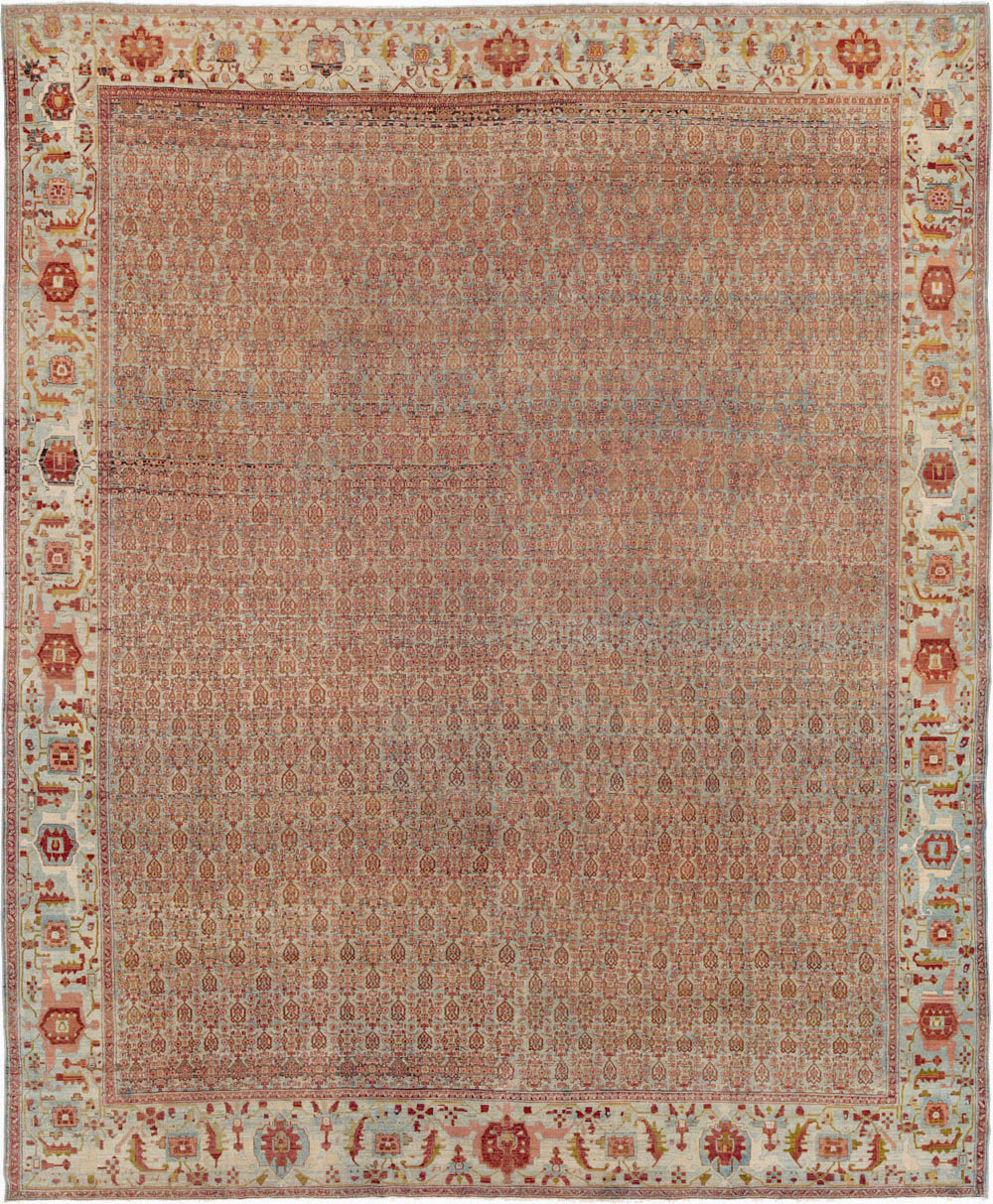 Antique Senneh Malayer Rug, No.26835 - Galerie Shabab