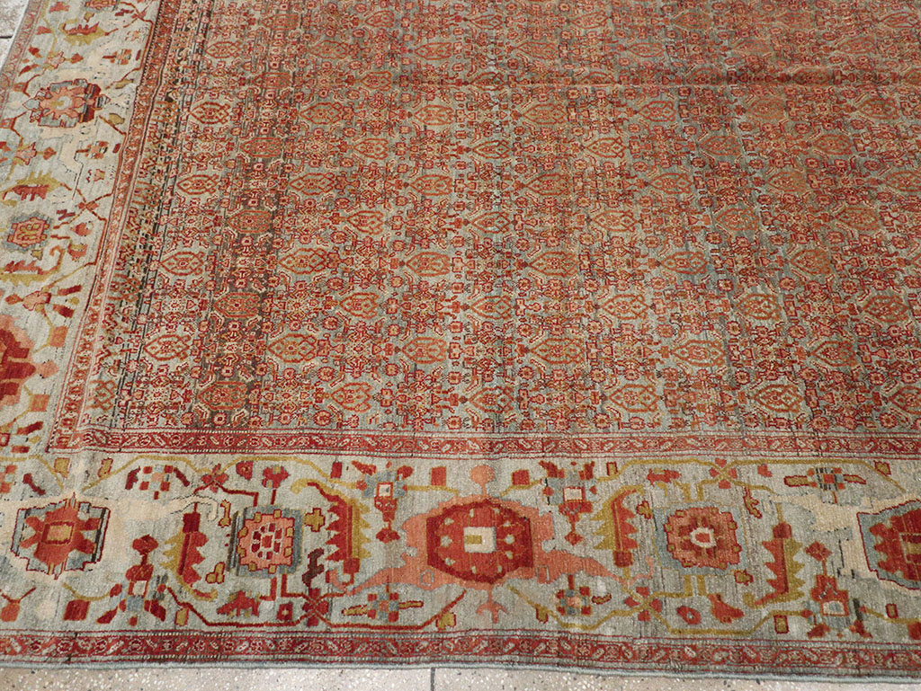 Antique Senneh Malayer Rug, No.26835 - Galerie Shabab