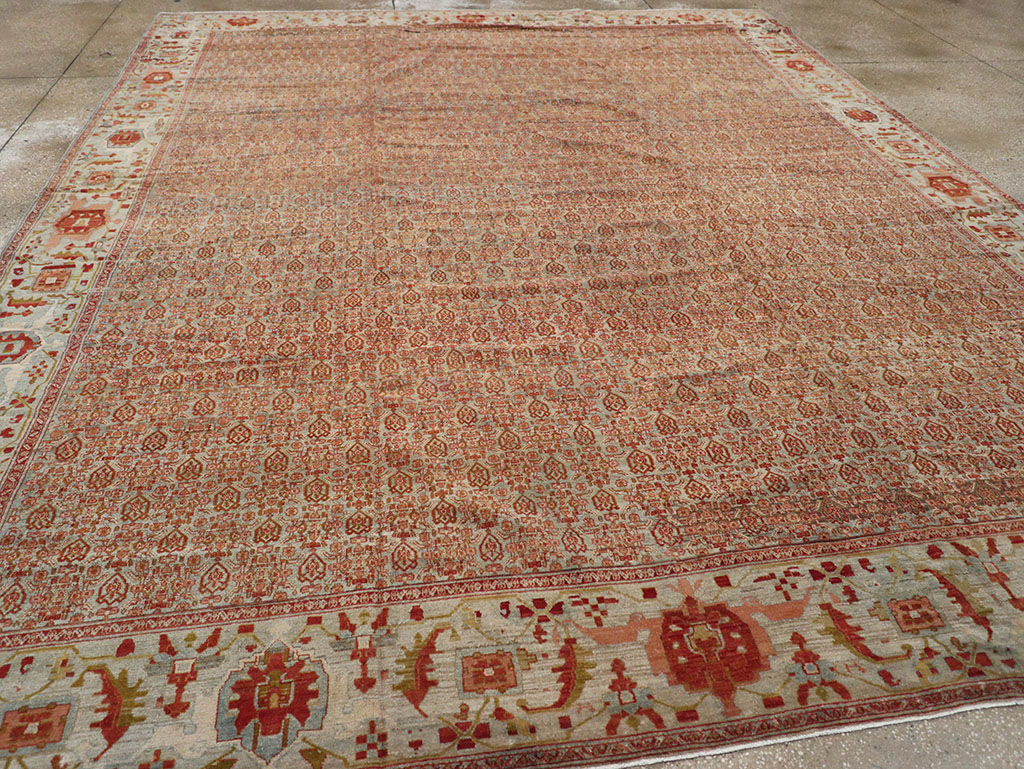 Antique Senneh Malayer Rug, No.26835 - Galerie Shabab