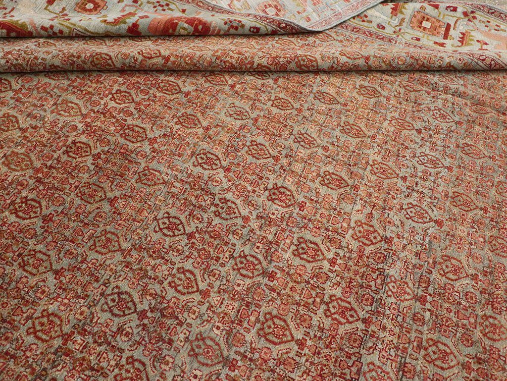Antique Senneh Malayer Rug, No.26835 - Galerie Shabab