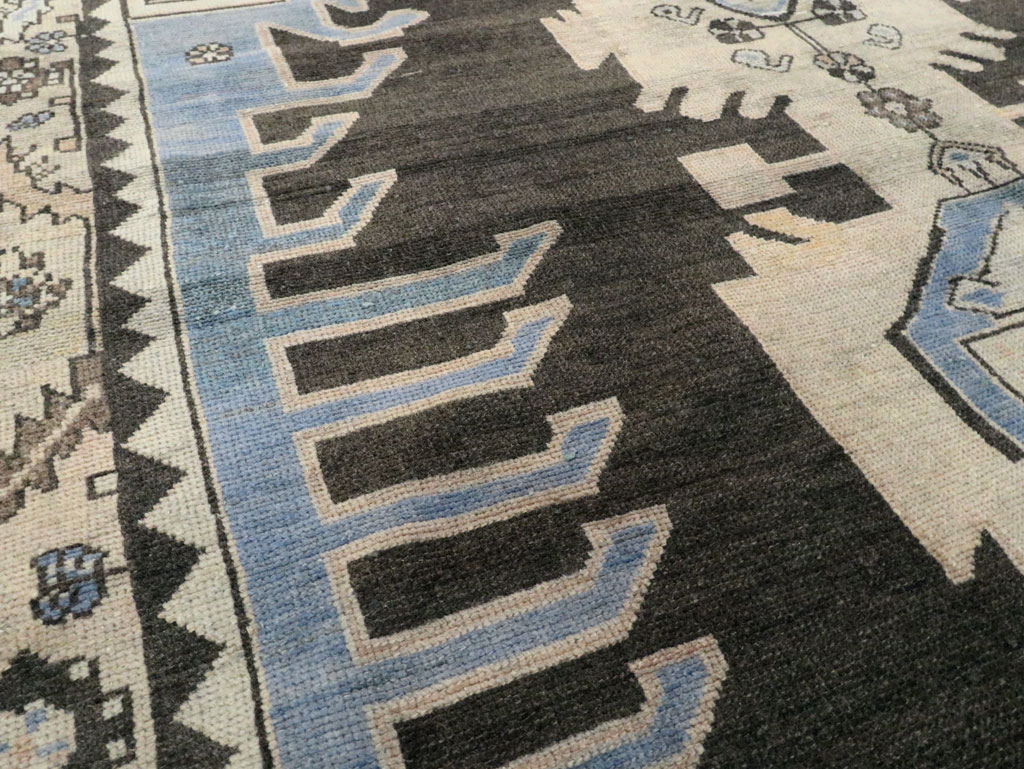 Vintage Persian Malayer Gallery Rug, No.26837 - Galerie Shabab