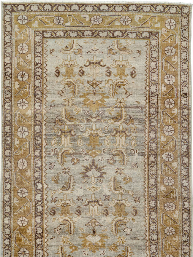 Vintage Persian Malayer Runner, No.26845 - Galerie Shabab