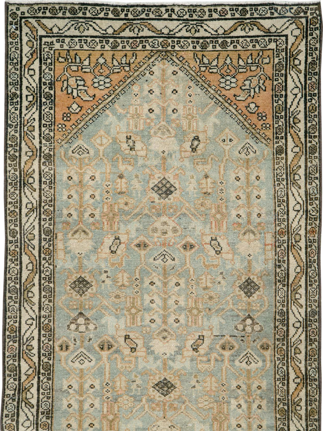 Vintage Persian Malayer Runner, No.26846 - Galerie Shabab
