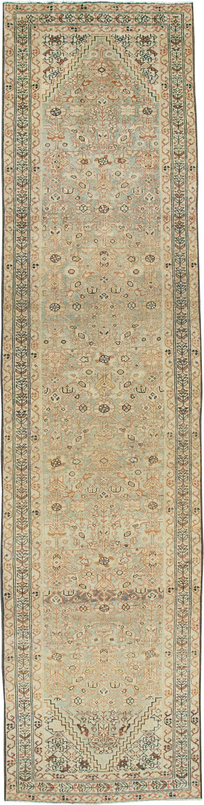 Vintage Persian Malayer Runner, No.26847 - Galerie Shabab