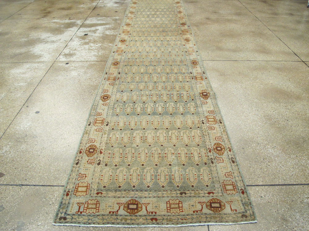Antique Persian Malayer Runner (Pair: 1 of 2), No.26850 - Galerie Shabab