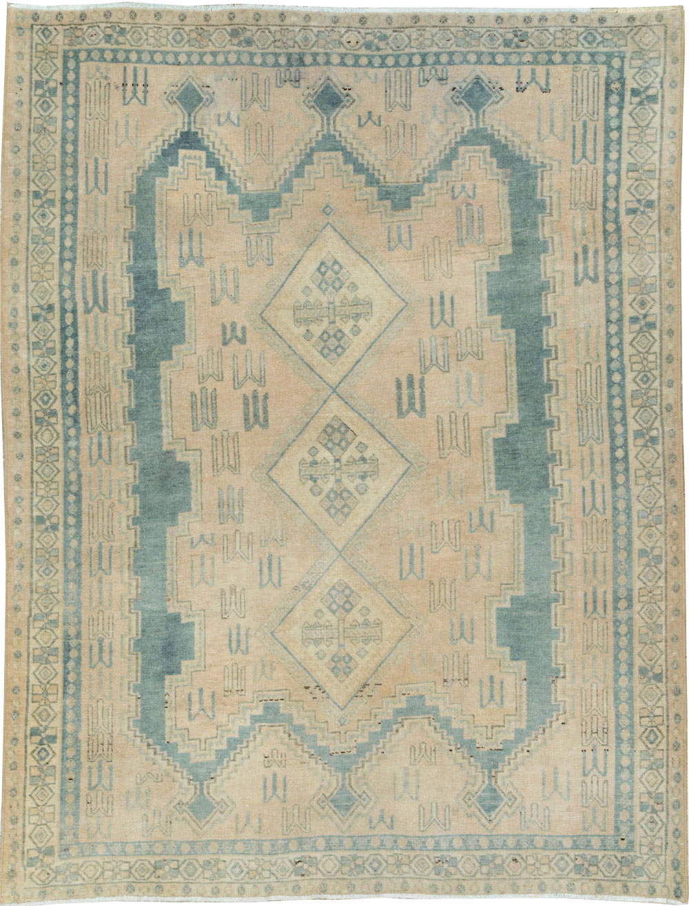 Vintage Persian Afshar Accent Rug, No.26851 - Galerie Shabab