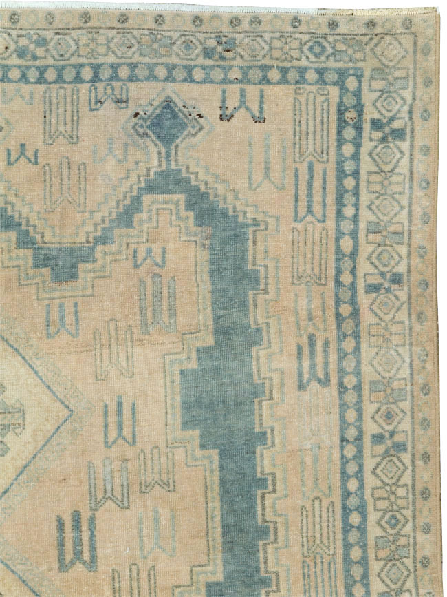 Vintage Persian Afshar Accent Rug, No.26851 - Galerie Shabab