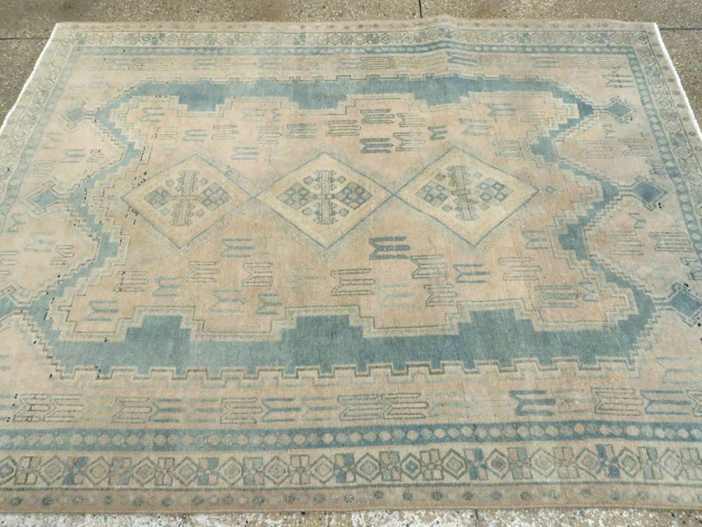Vintage Persian Afshar Accent Rug, No.26851 - Galerie Shabab