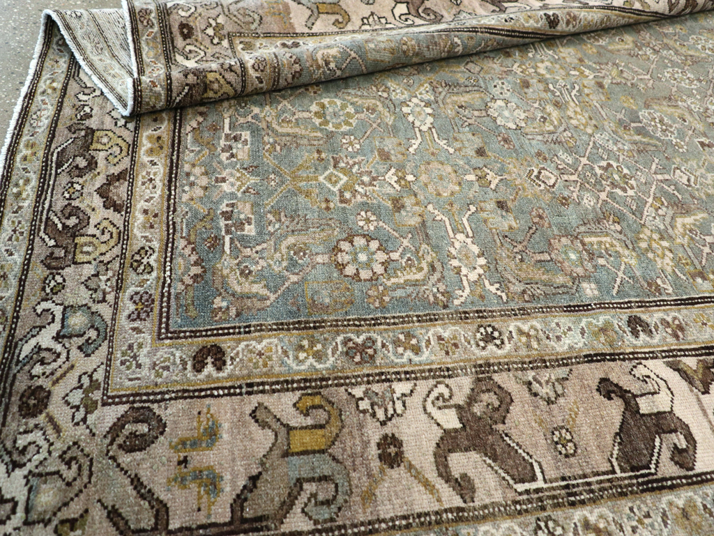 Antique Persian Malayer Gallery Rug, No.26859 - Galerie Shabab