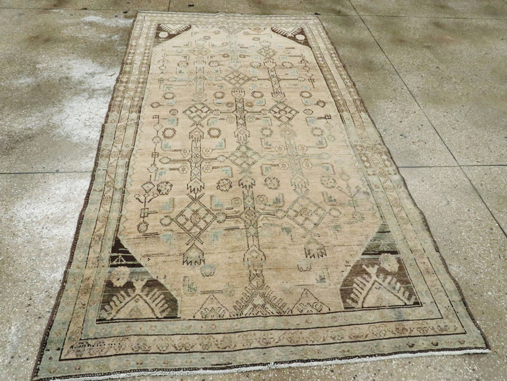 Vintage Persian Malayer Rug, No.26860 - Galerie Shabab