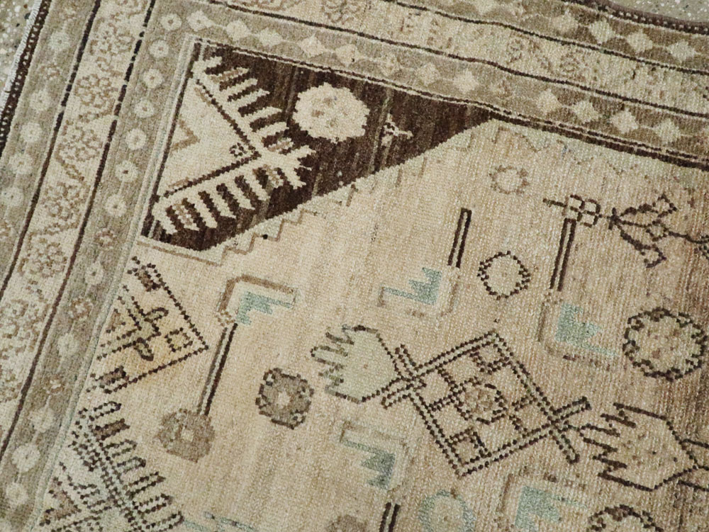 Vintage Persian Malayer Rug, No.26860 - Galerie Shabab